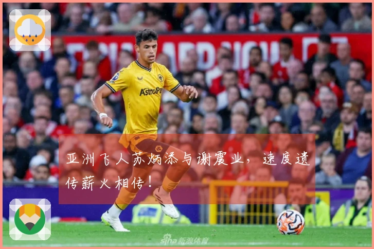 亚洲飞人苏炳添与谢震业，速度遗传薪火相传！